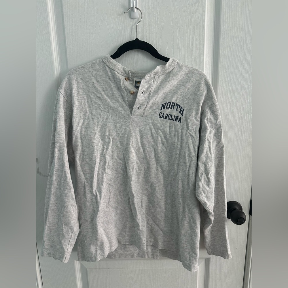 Gray North Carolina Men's Shirt